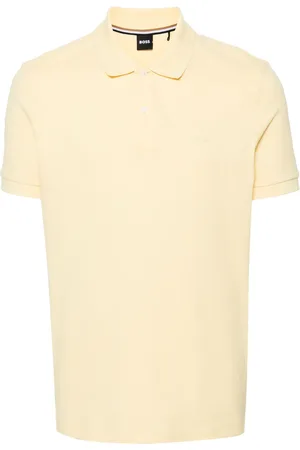 HUGO BOSS Playera tipo polo con logo bordado
