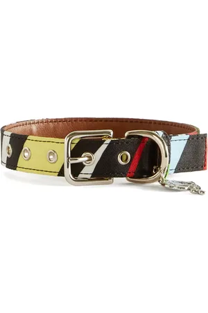 Puccini Collar para perro con estampado Marmo