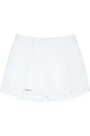 TEAM WANG design Skorts con logo estampado