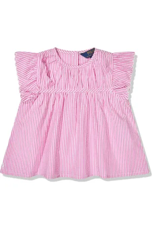 Ralph Lauren Blusa con rayas estampadas