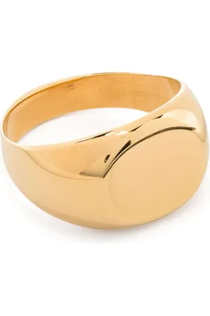 Jil Sander Anillo pulido en plata de ley