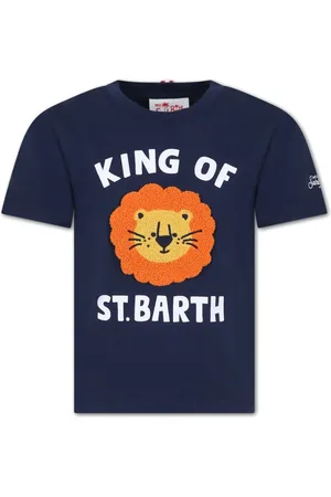 MC2 SAINT BARTH Playera con estampado King of St. Barth