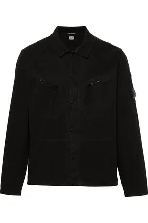 C.P. Company Camisa con detalle Lens
