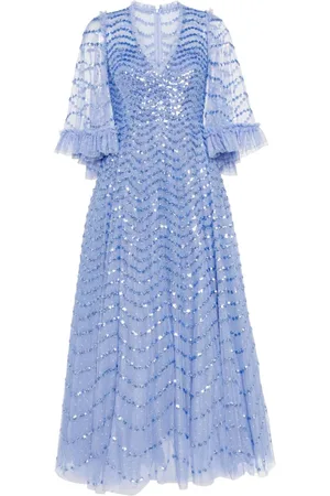Needle & Thread Vestido de fiesta Shimmer Wave