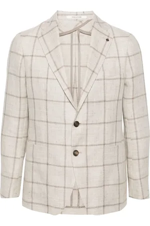 TAGLIATORE Blazer con motivo de cuadros