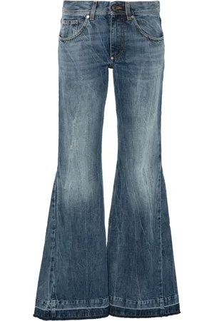 Stella McCartney Jeans acampanados con tiro medio