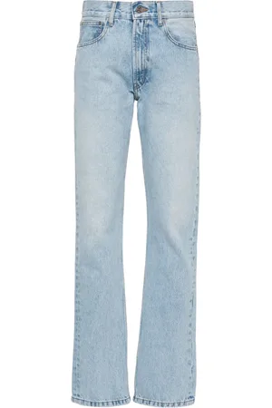Jean Paul Gaultier Jeans tapered con efecto lavado
