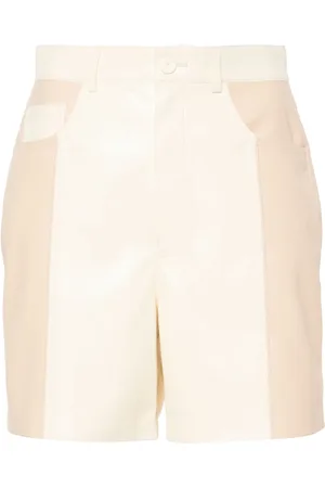 Nanushka Bermudas con panel en contraste