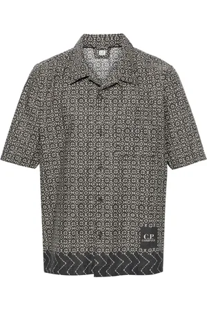 C.P. Company Camisa con estampado baja