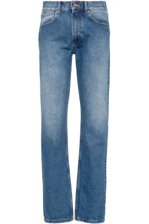 Jean Paul Gaultier Jeans tapered con efecto lavado