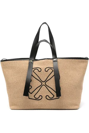 OFF-WHITE Tote de rafia Day Off