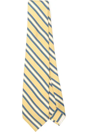 BARBA Corbata de seda con motivo de rayas