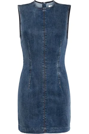 Reformation Vestido corto de mezclilla Kendi