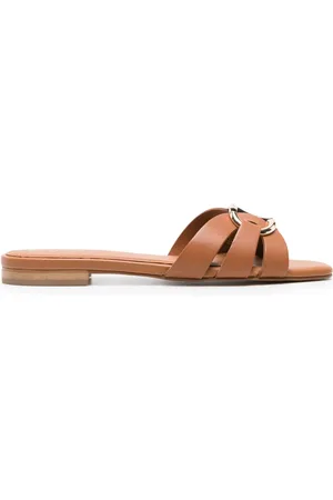 Twin-Set Flip flops con placa Oval T