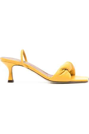 LORENA ANTONIAZZI Sandalias con diseño retorcido