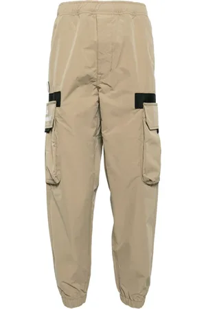 A Bathing Ape Pantalones cargo con diseño tapered y aplique del logo