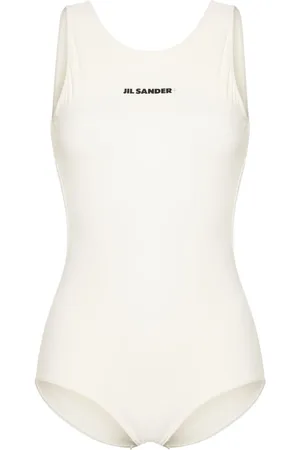 Jil Sander Traje de baño con logo estampado