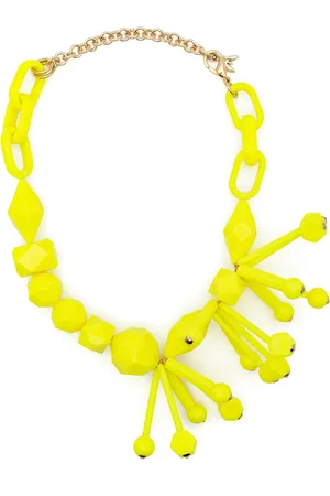 Patrizia Pepe Collar con cuentas geométricas