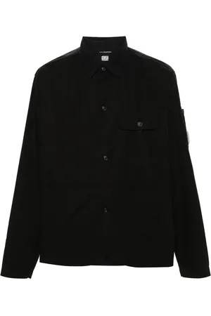 C.P. Company Camisa con detalle Lens