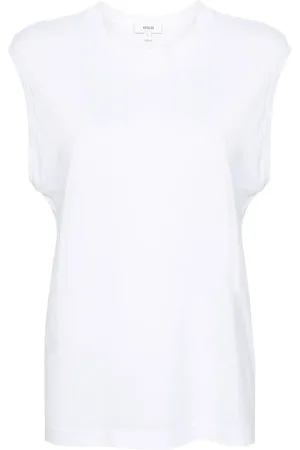 AGOLDE Top cuello redondo