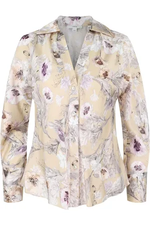 Vince Camisa de seda con estampado floral