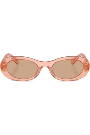 Miu Miu Lentes de sol con letras del logo