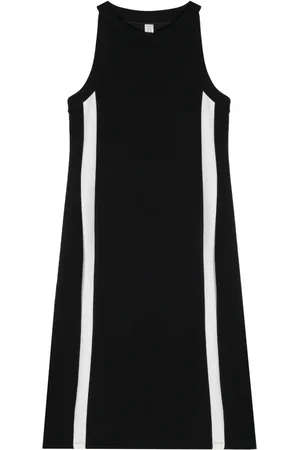 Spanx Vestido con cuello redondo y detalle de rayas