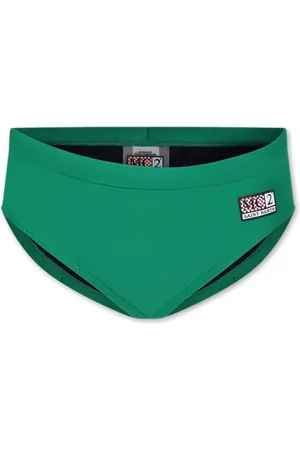 MC2 SAINT BARTH Traje de baño con parche del logo