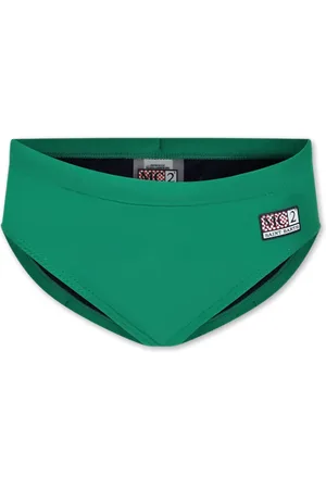 MC2 SAINT BARTH Traje de baño con parche del logo