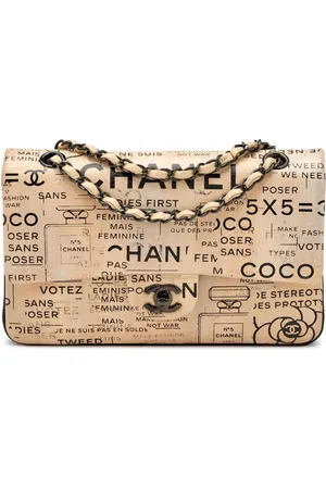 CHANEL Bolsa de hombro Newspaper Double Flap 2016