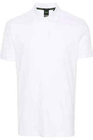 HUGO BOSS Playera tipo polo con logo estampado