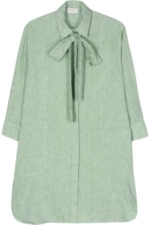 MAZZARELLI Camisa con moño en el cuello