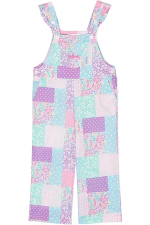 MC2 SAINT BARTH Jumpsuit con estampado diseño patchwork