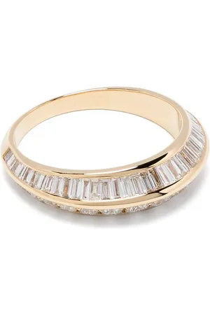 Lizzie Mandler Anillo en oro amarillo de 18kt con diamantes