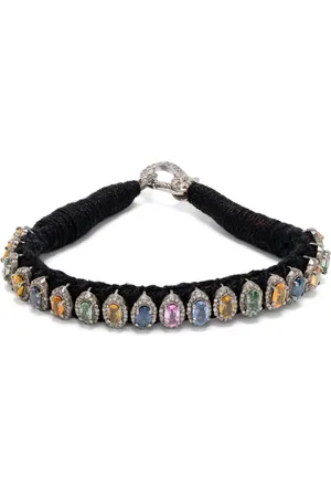 JIA JIA Pulsera Rainbow con zafiro