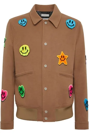 Philipp Plein Sobrecamisa con aplique Smiley
