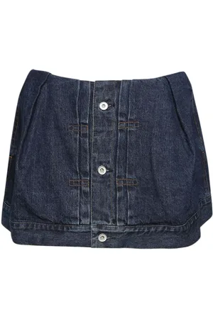 SACAI Skorts con tiro medio