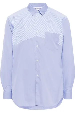 Comme des Garçons Camisa con paneles a cuadros