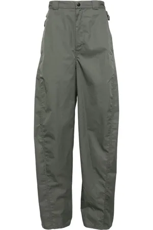 LEMAIRE Pantalones anchos con tiro alto
