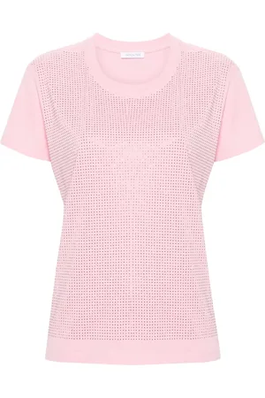 Patrizia Pepe Playera con detalles de cristal