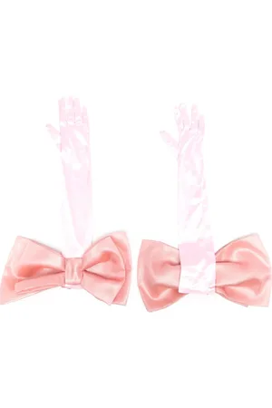 Parlor Guantes satinados con detalle de moño
