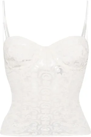 Kiki de Montparnasse Top estilo bustier Lola