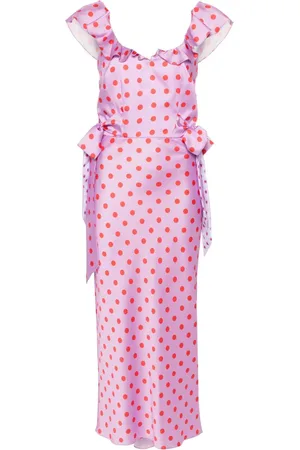 Parlor Vestido midi con cinturón
