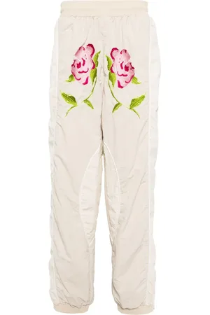 KIDSUPER STUDIOS Pants con motivo bordado