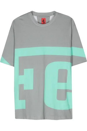 FERRARI Playera con logo estampado