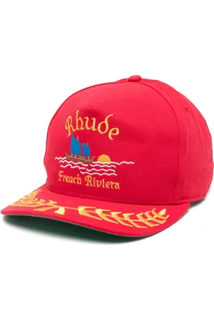 Rhude Gorra con eslogan bordado