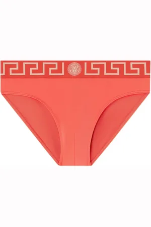 VERSACE Shorts de playa Greca Border
