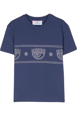 Chiara Ferragni Playera con detalle Logomania