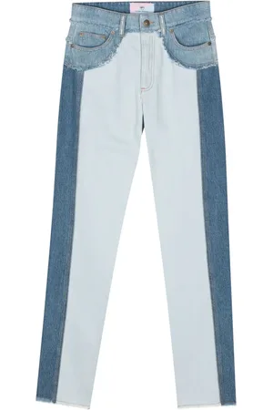 Chiara Ferragni Jeans ajustados con flecos