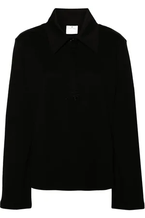 Courrèges Playera tipo polo de piqué